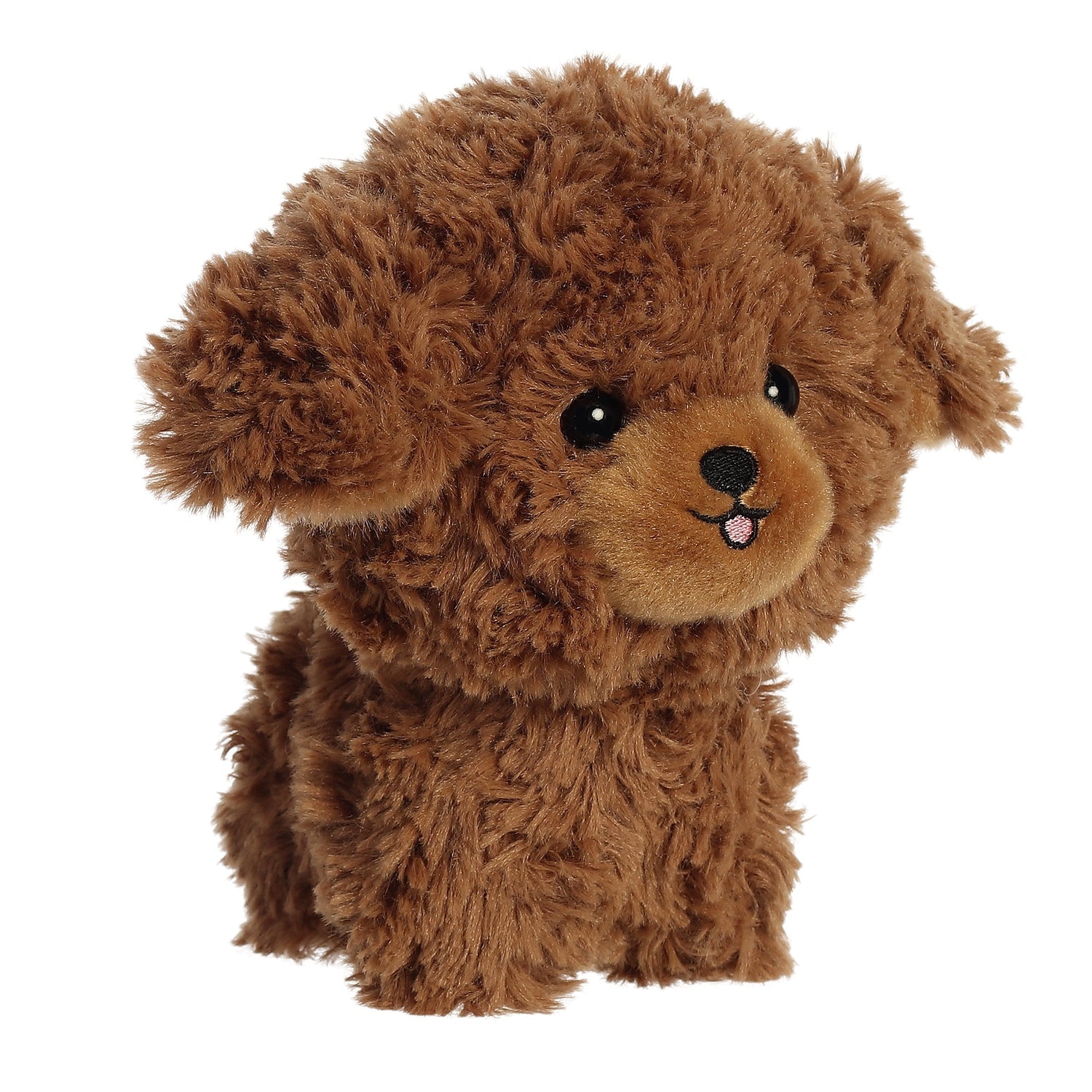 Teddy Pets Brown Poodle Plush Toy Stuffed Animal, 7 in