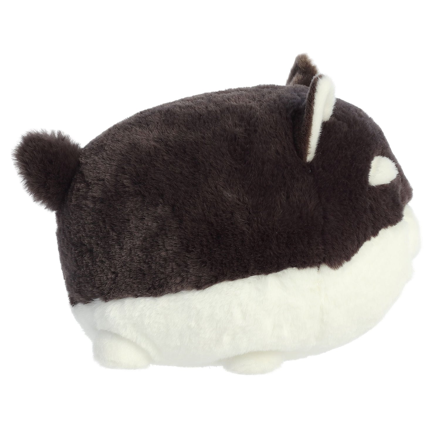 Teddy Pets Black N White Pom Plush Toy, 10 in