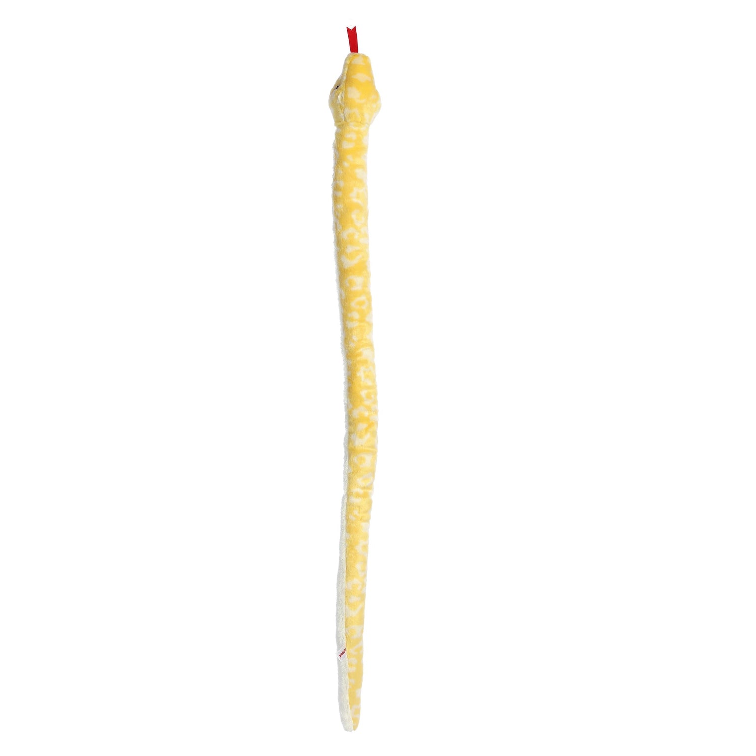 Snake Albino Burmese Python Plush Toy Stuffed Animal, 50 in