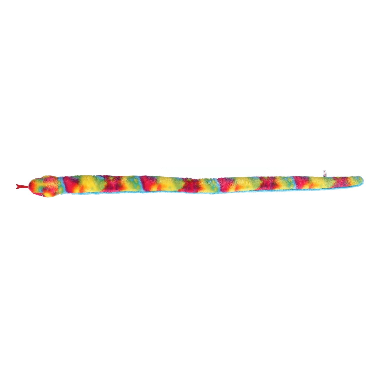 Snake Rainbow Plush Toy Stuffed Animal, 53 in