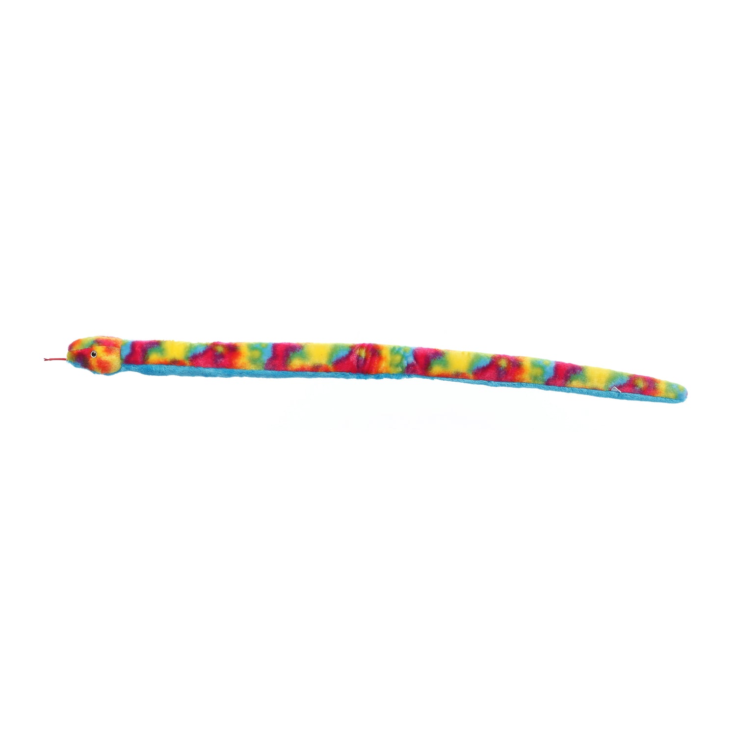 Snake Rainbow Plush Toy Stuffed Animal, 53 in