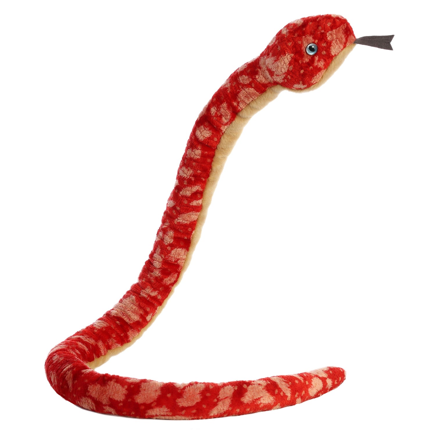 Snake Red Corn Plush Toy Stuffed Animal, 50 in