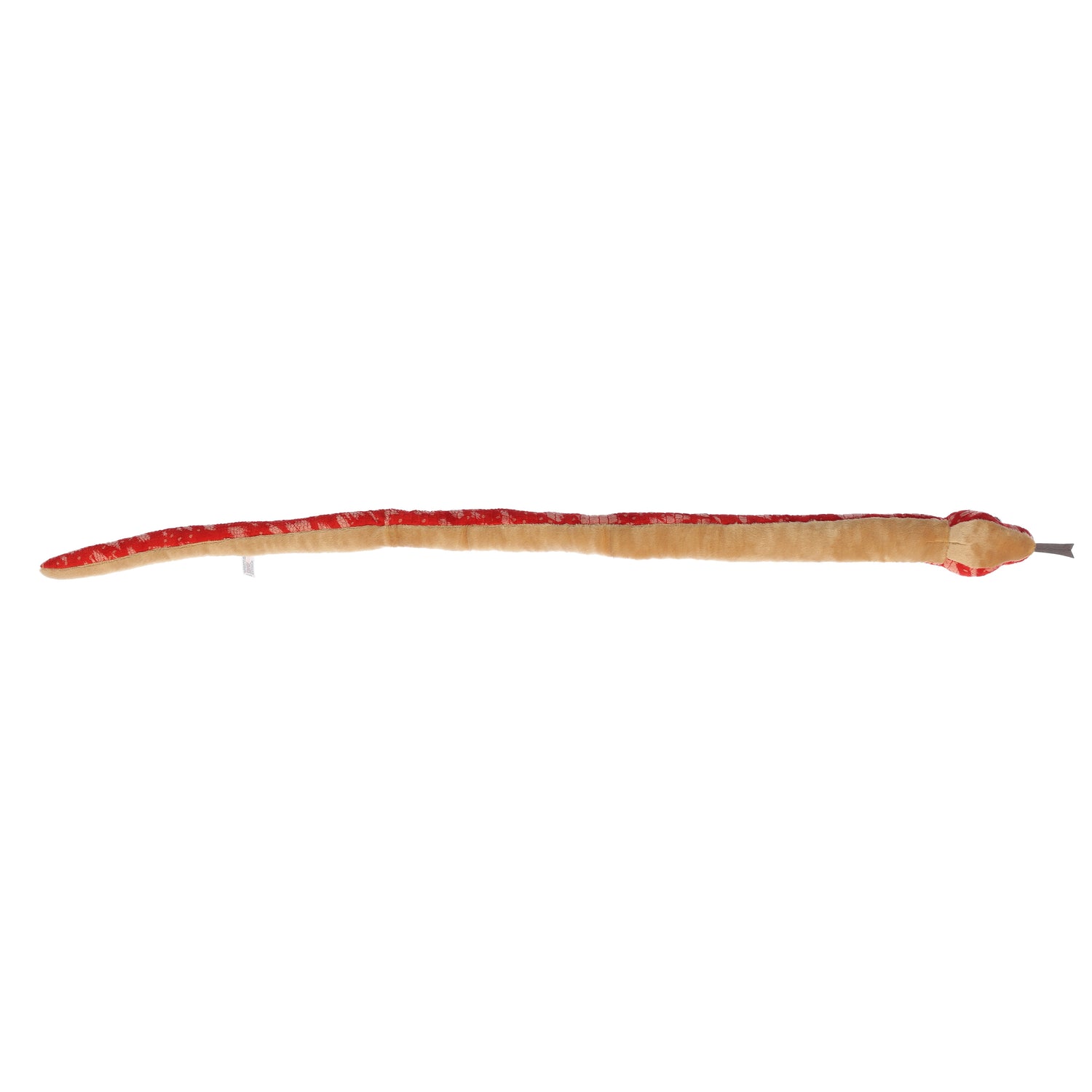 Snake Red Corn Plush Toy Stuffed Animal, 50 in