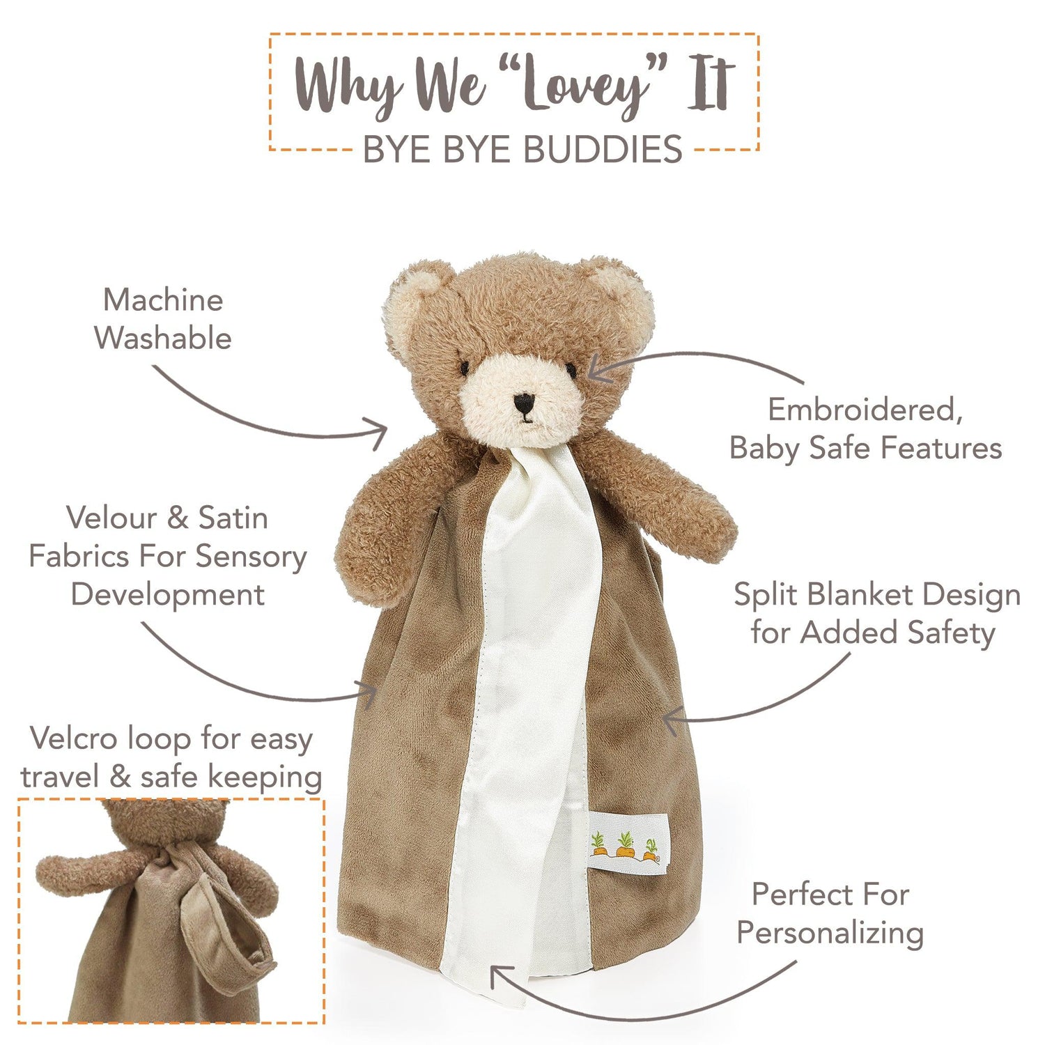 Cubby the Bear Bye Bye Buddy