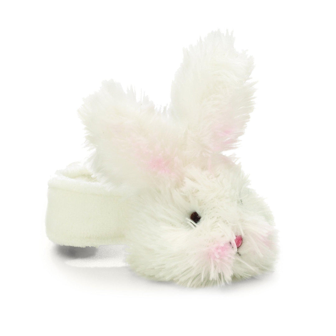 Plush Bunny Wrist Rattle – 2 in, Baby Toy