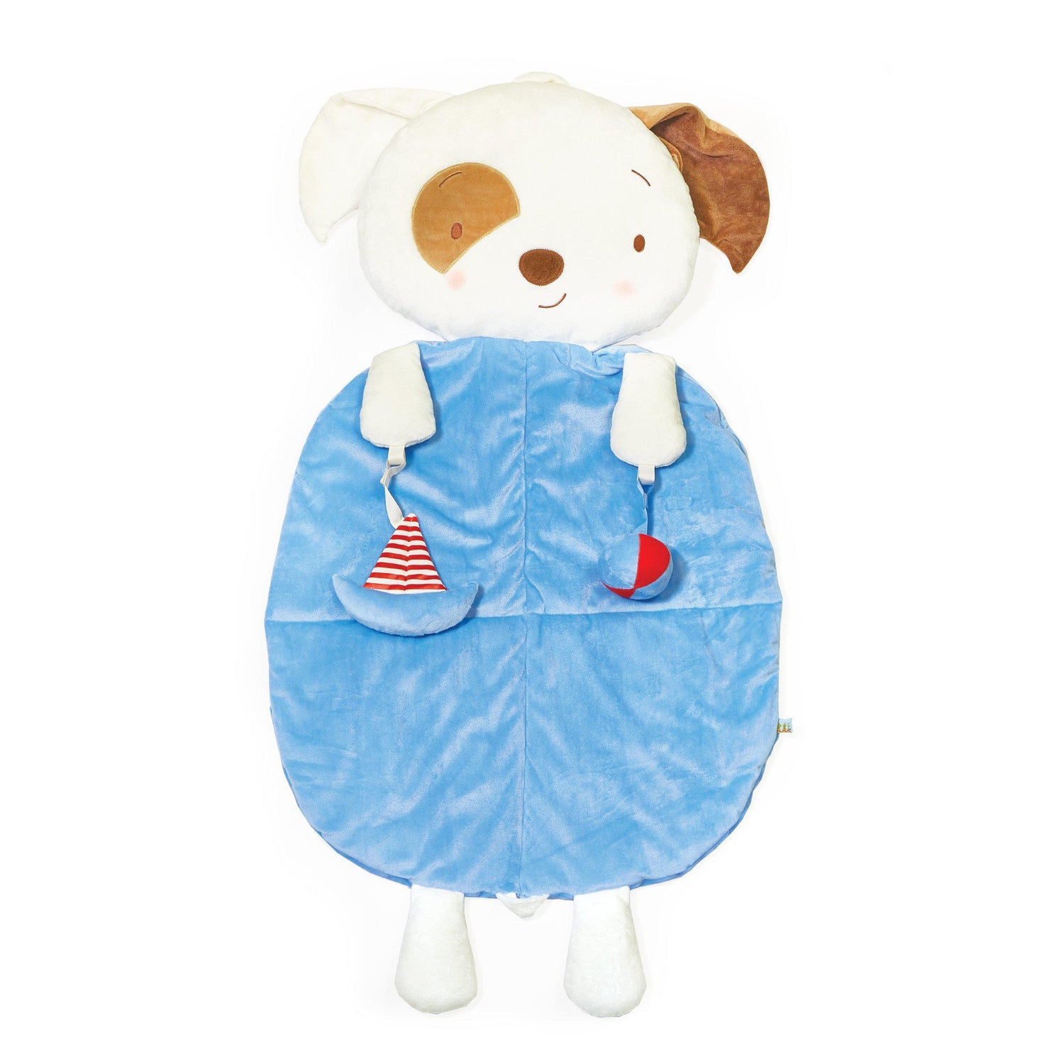 Skipit Puppy Play Mat - Soft Foldable Activity Mat with Rattles