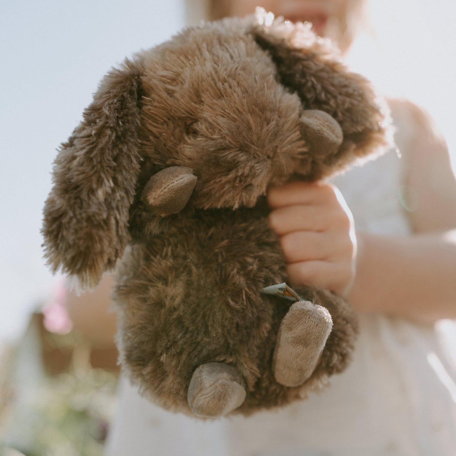 Wee Brownie – Soft Plush Bunny Toy, 8 Inch