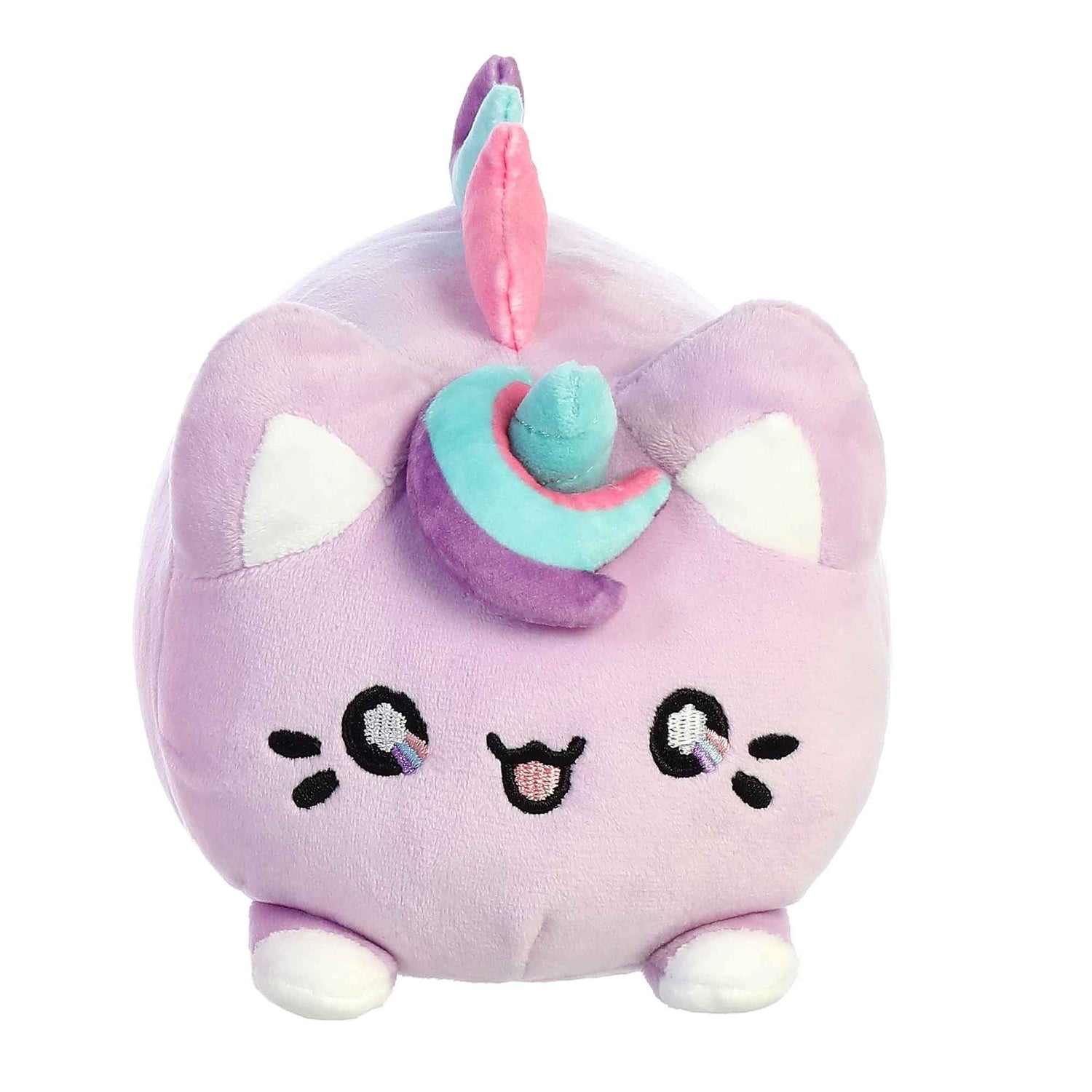 Tasty Peach Lavender Dream Meowchi Plush Toy, 7 in