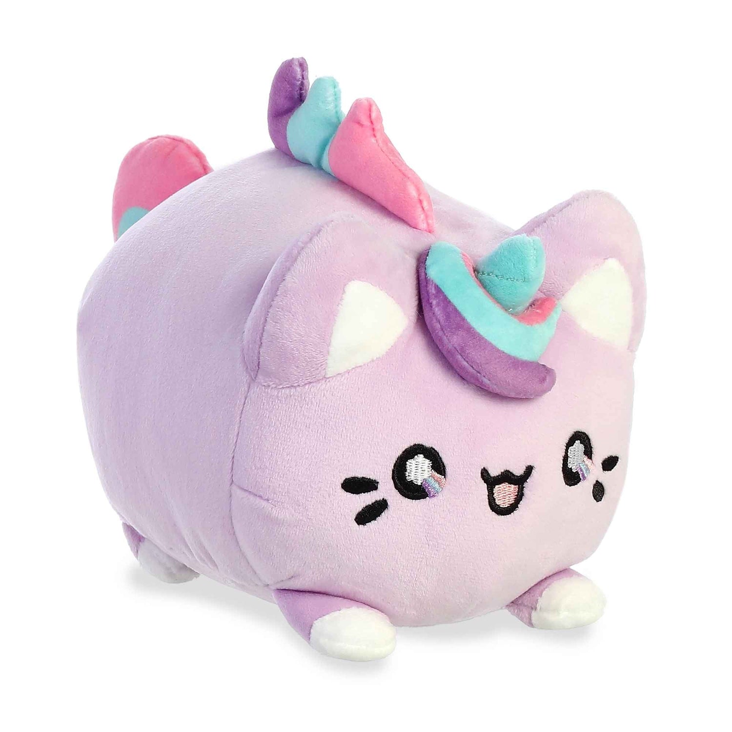 Tasty Peach Lavender Dream Meowchi Plush Toy, 7 in