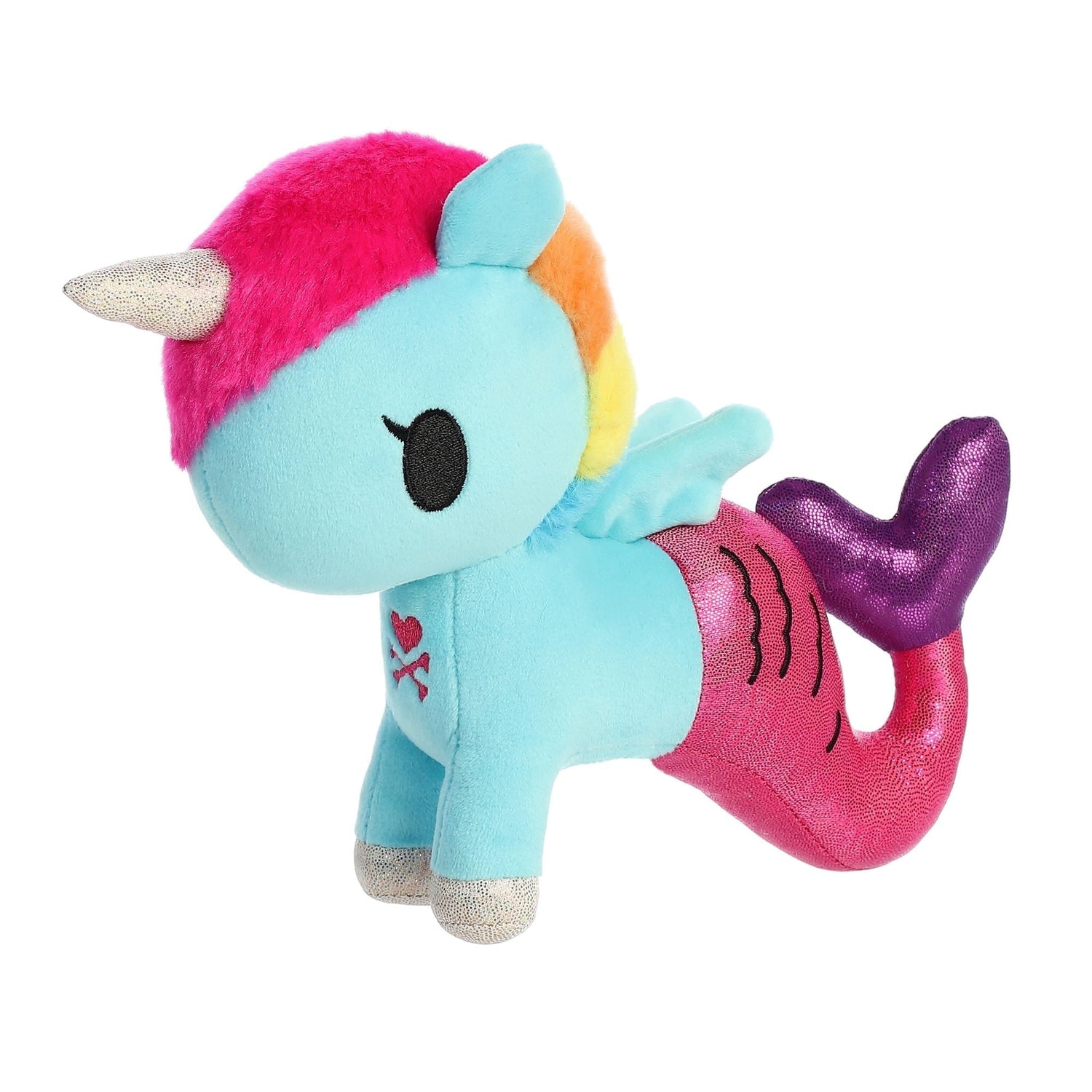tokidoki Aquamarina Plush Toy Stuffed Animal, 7.5 in