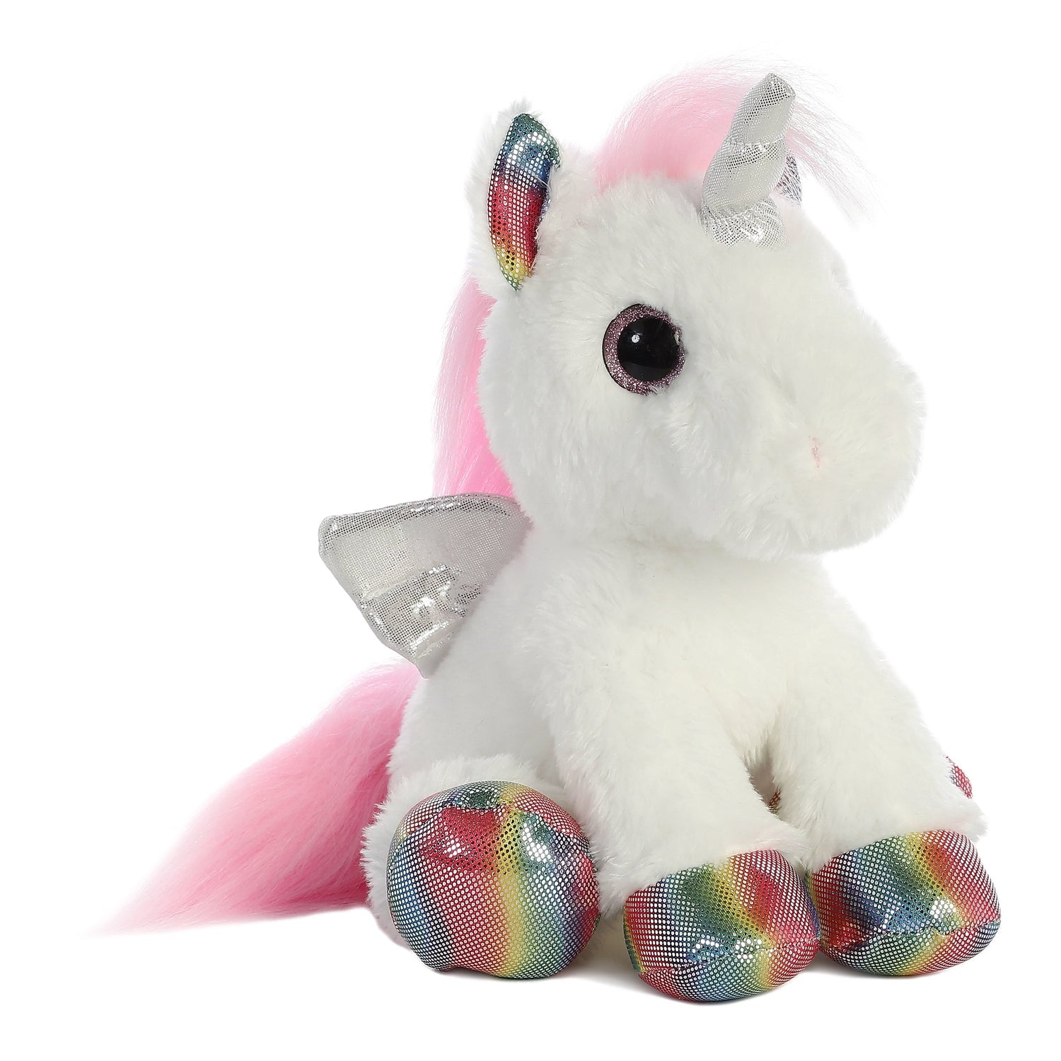 Sparkle Tales Astra Unicorn Plush Toy Stuffed Animal, 12 in