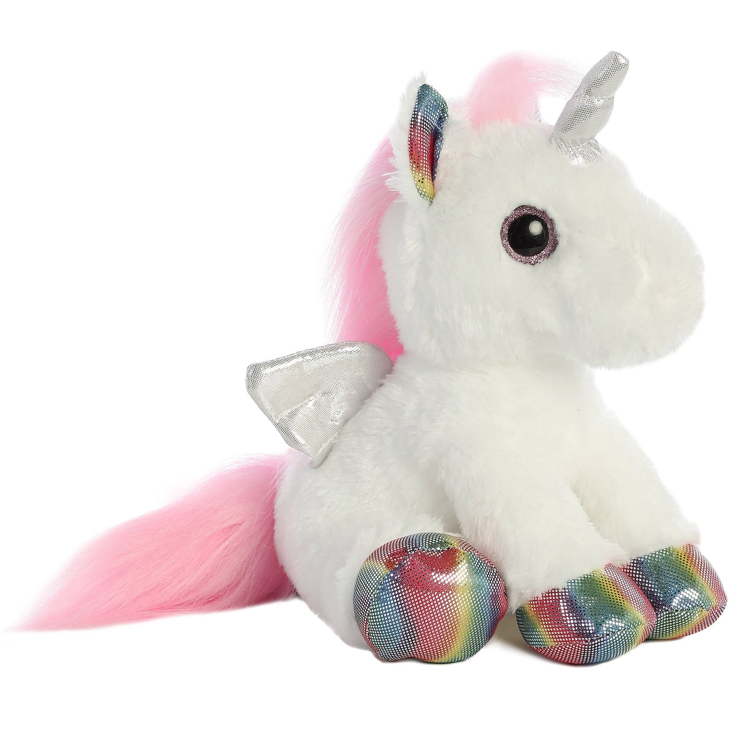 Sparkle Tales Astra Unicorn Plush Toy Stuffed Animal, 12 in