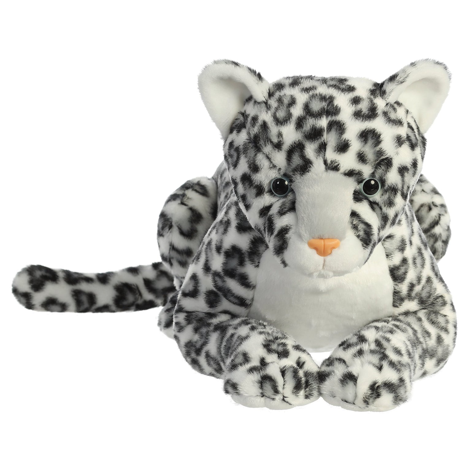 Super Flopsie Snow Leopard Plush Toy Stuffed Animal, 28 in
