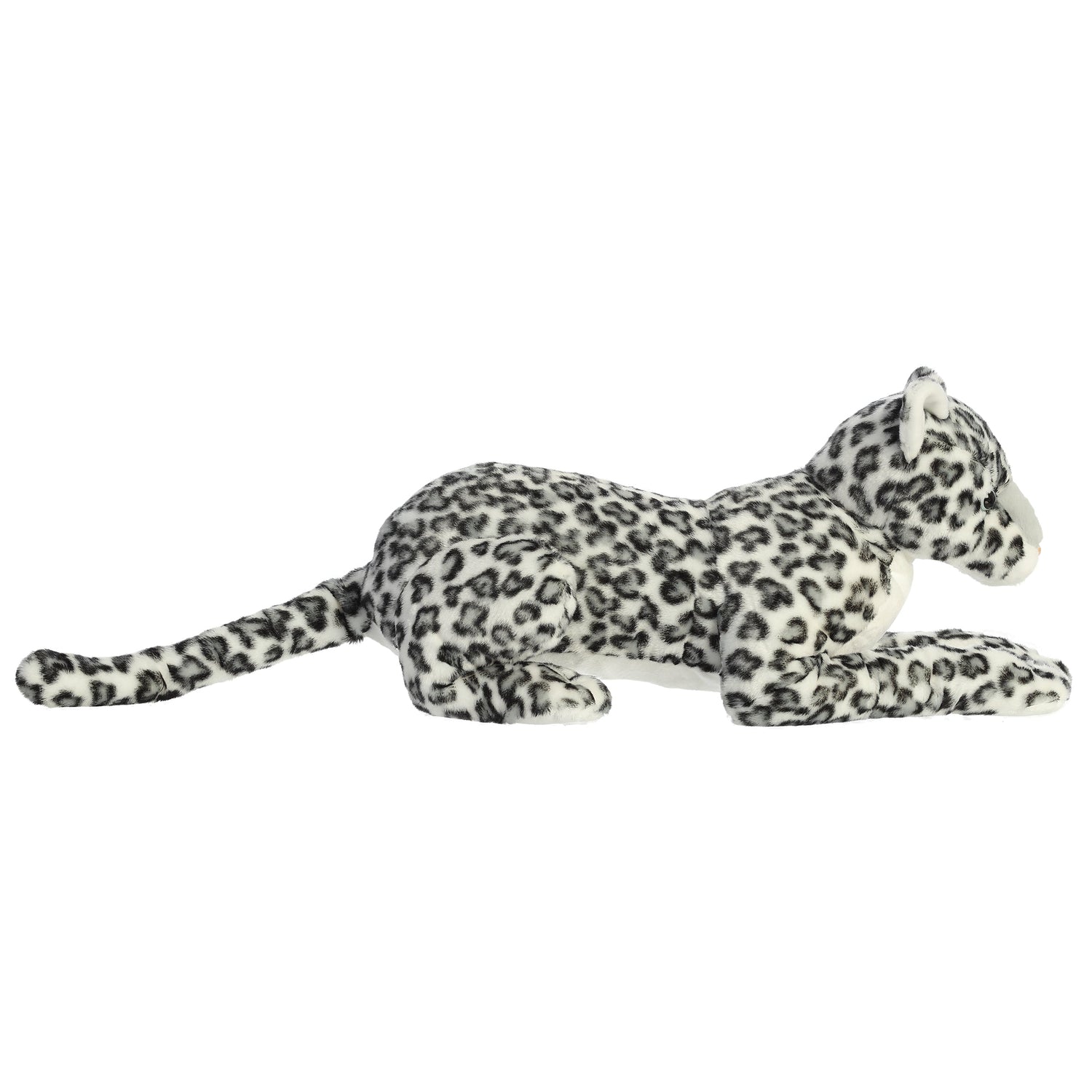 Super Flopsie Snow Leopard Plush Toy Stuffed Animal, 28 in