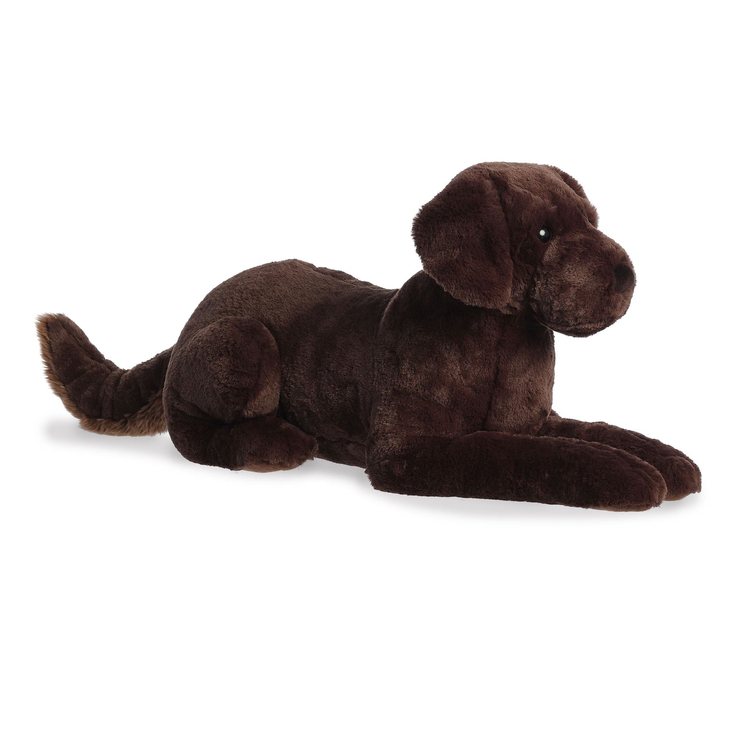 Super Flopsie Chocolate Lab Plush Toy Stuffed Animal, 25 in