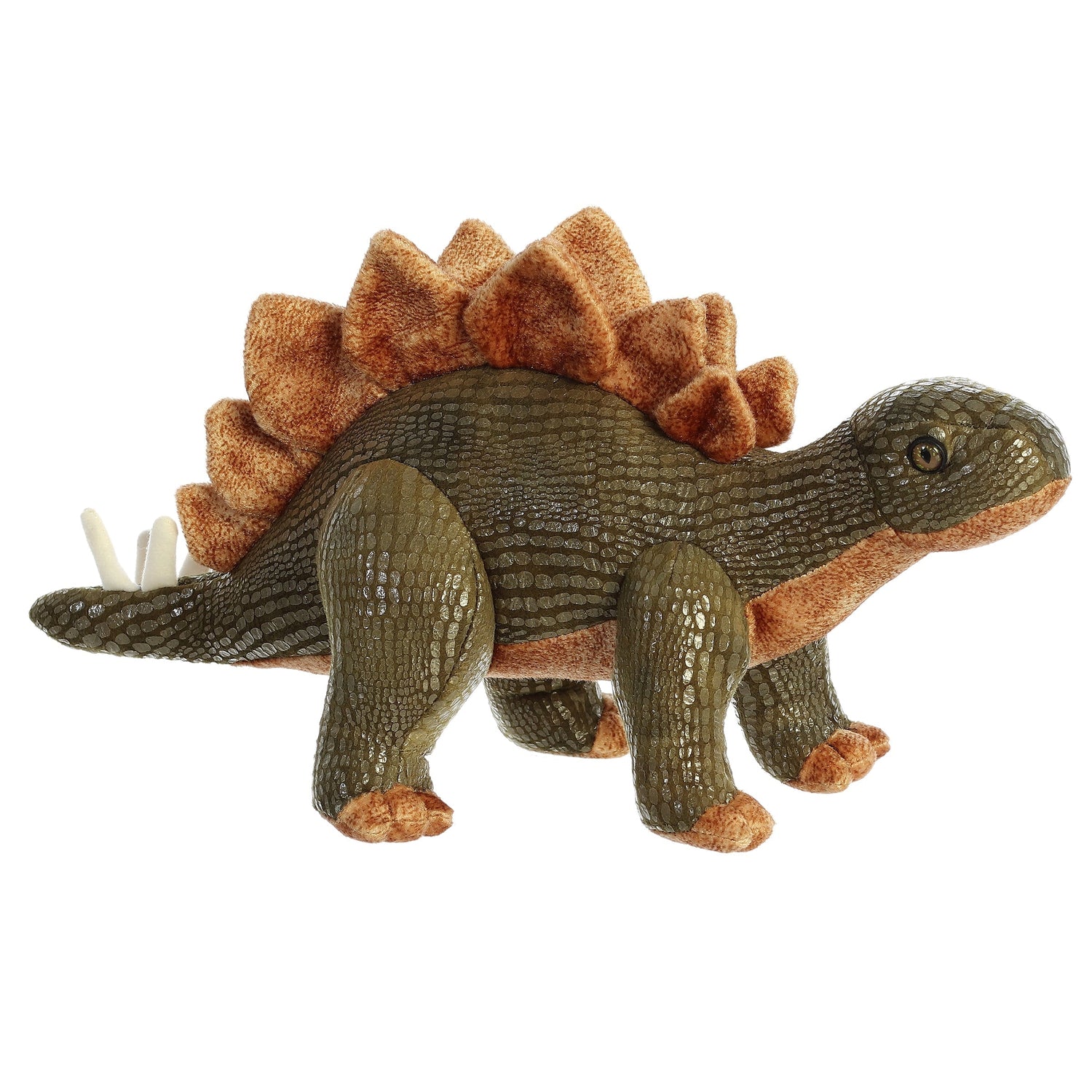 Dinos & Dragons Stegosaurus Plush Toy Stuffed Animal, 13 in