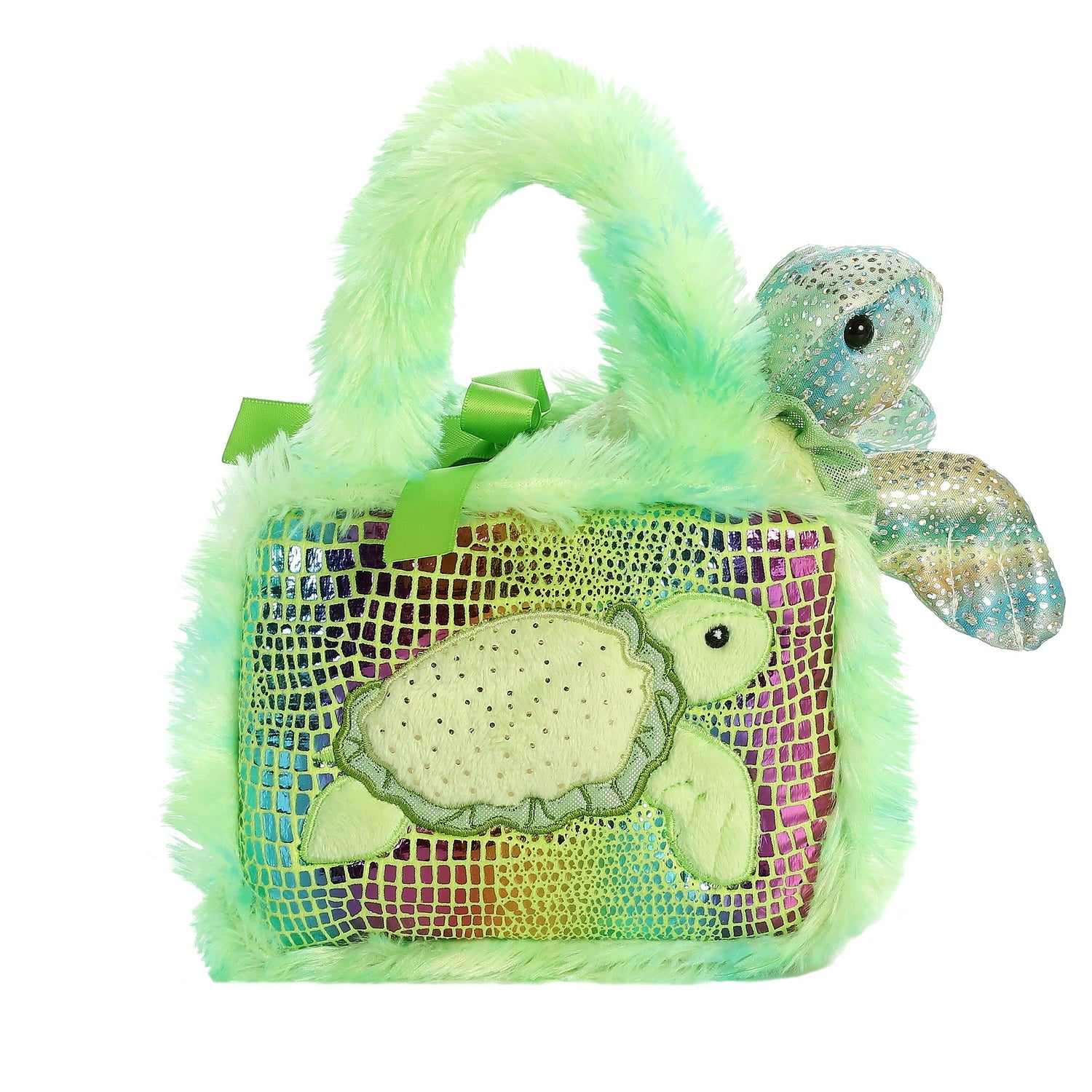 Fancy Pals Sea Turtle Plush Toy Stuffed Animal, 7 in