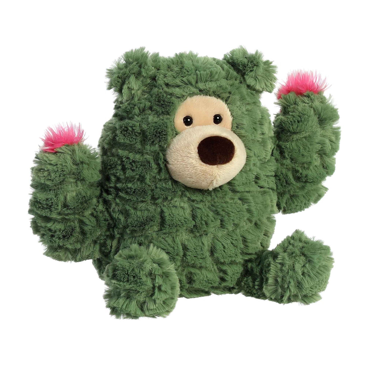 Cactus Kingdom Cactus Bear Plush Toy Stuffed Animal, 7.5 in