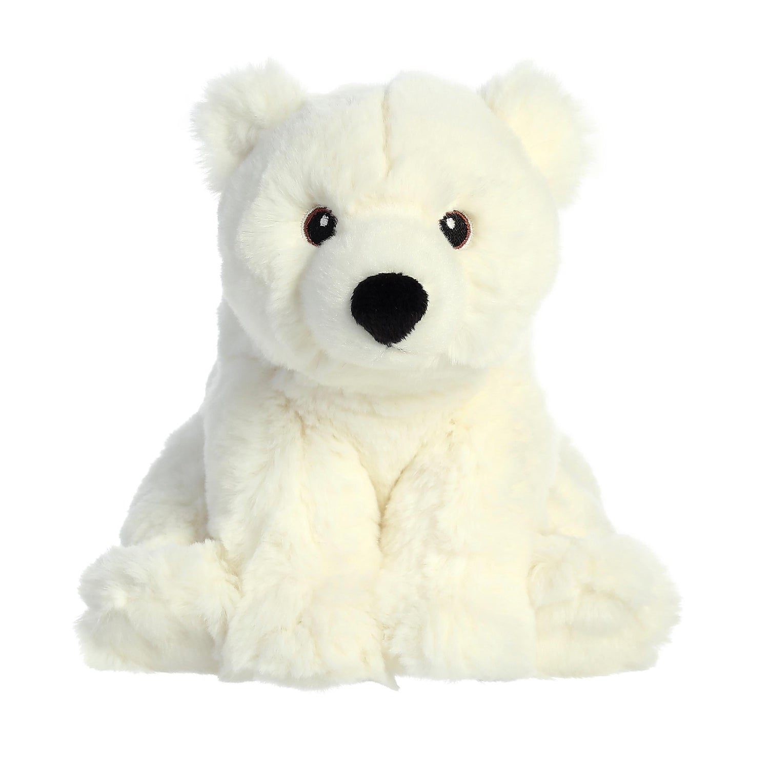 Eco Nation Polar Bear Plush Toy Stuffed Animal, 9.5 in