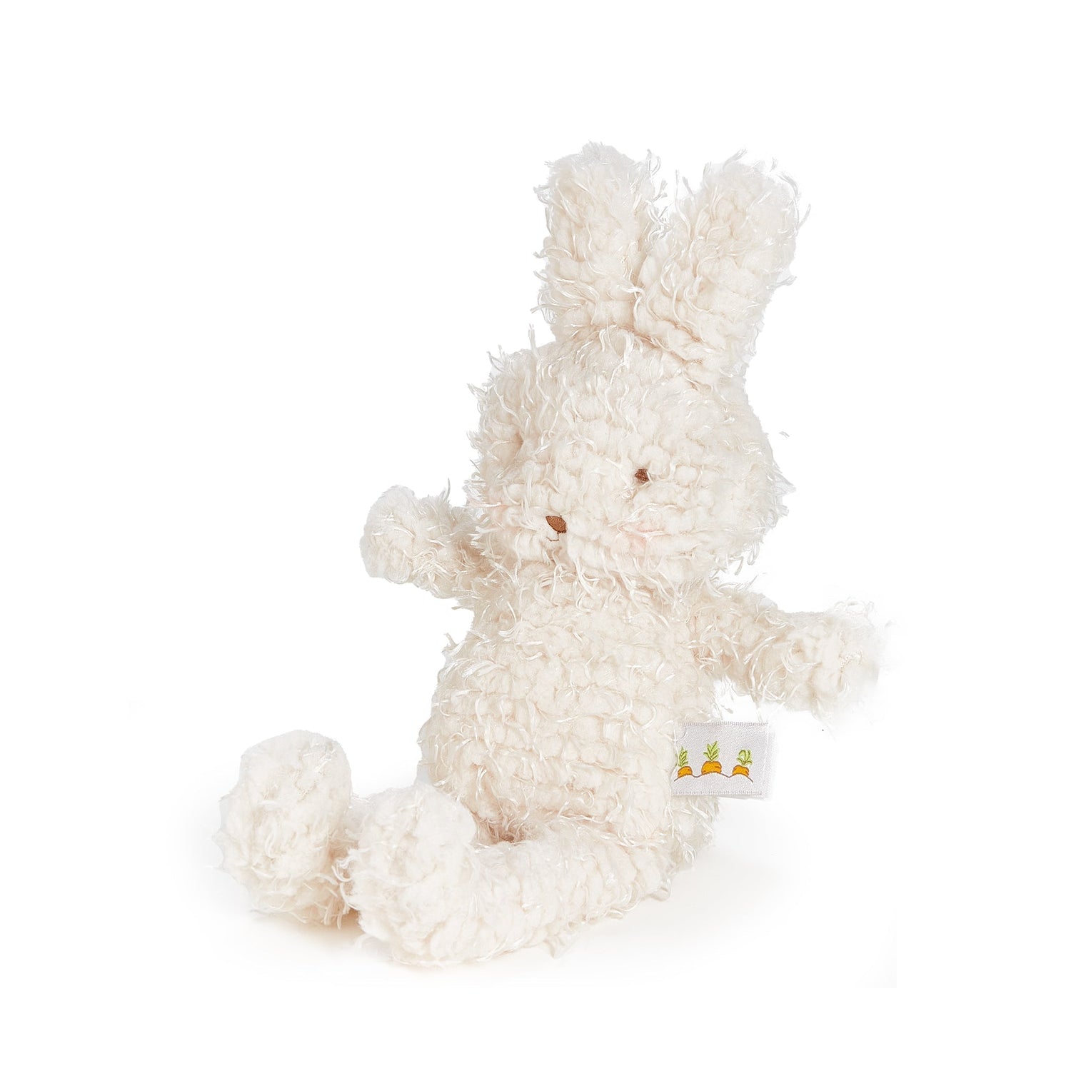 Shaggy Hoppy Plush Bunny – Soft Stuffed Animal, 12 in