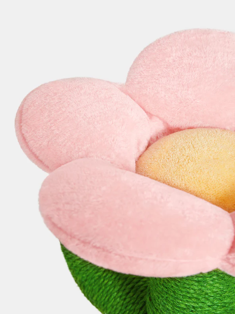 Cactus Cat Tree – Multi-Level with Flower Hammock, Jute Posts, 41.3 in