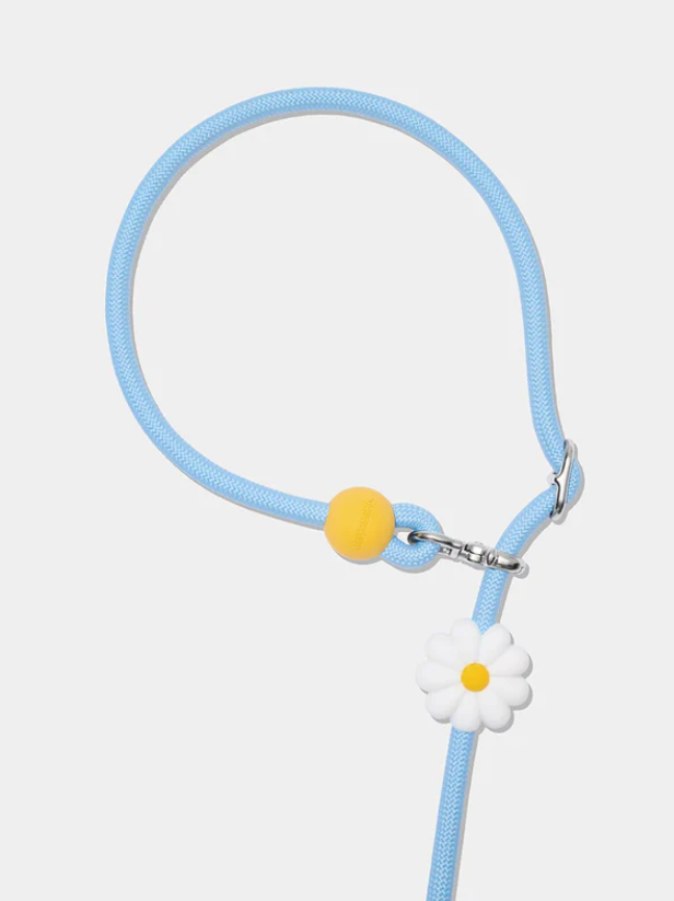 Laisse mains libres pour chien en corde – Réglable en 3 positions, 1,34 à 2,50 m, 1,27 cm