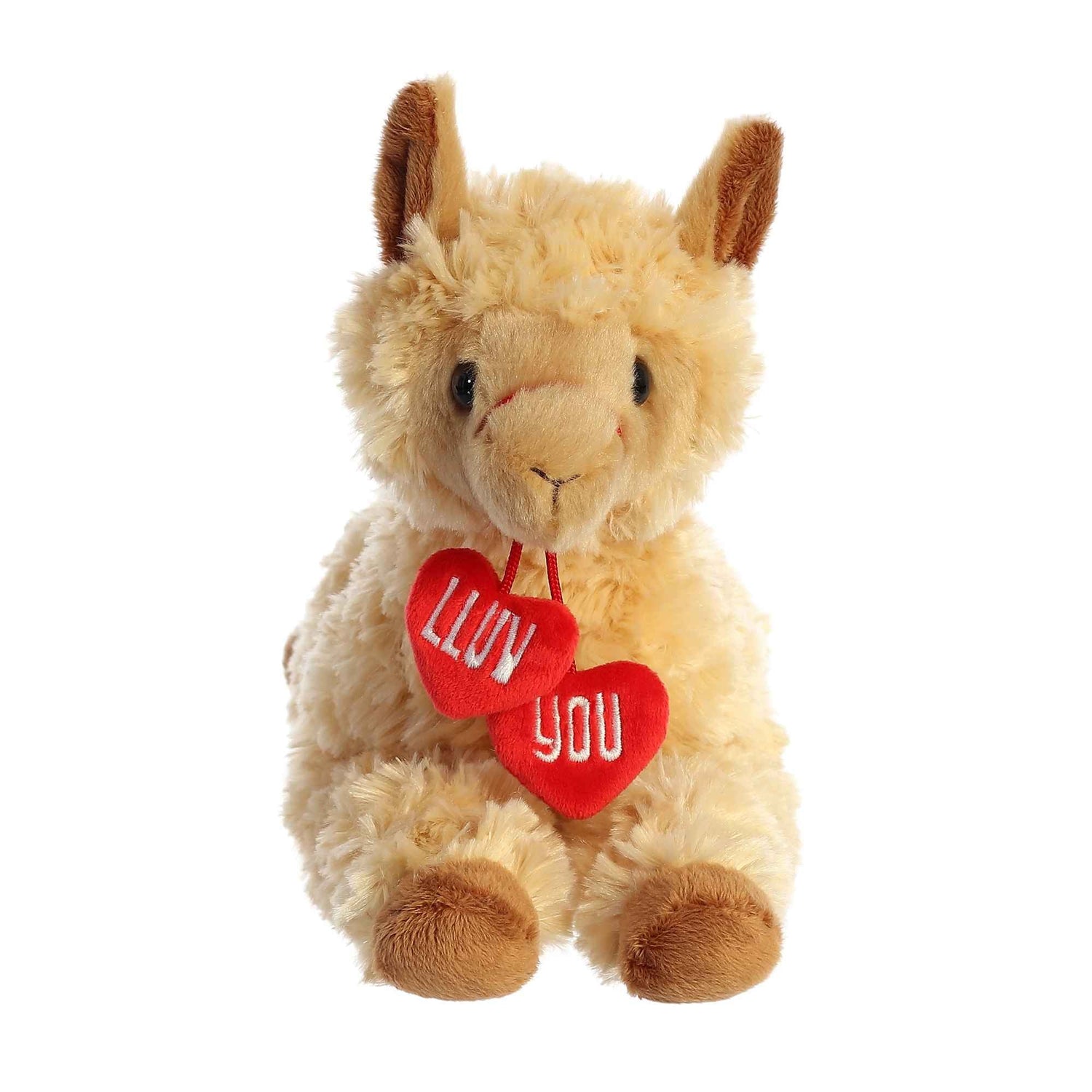 Valentine JUST SAYIN' Lluv You Llama Plush Toy, 12 in
