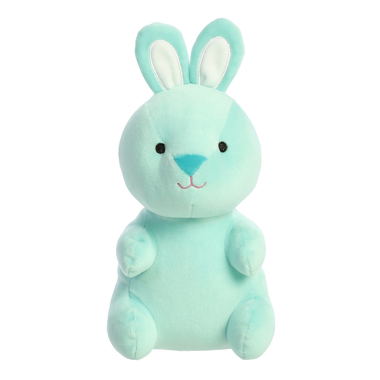 Spring Gummie Mint Bunny Plush Toy Stuffed Animal, 7.5 in