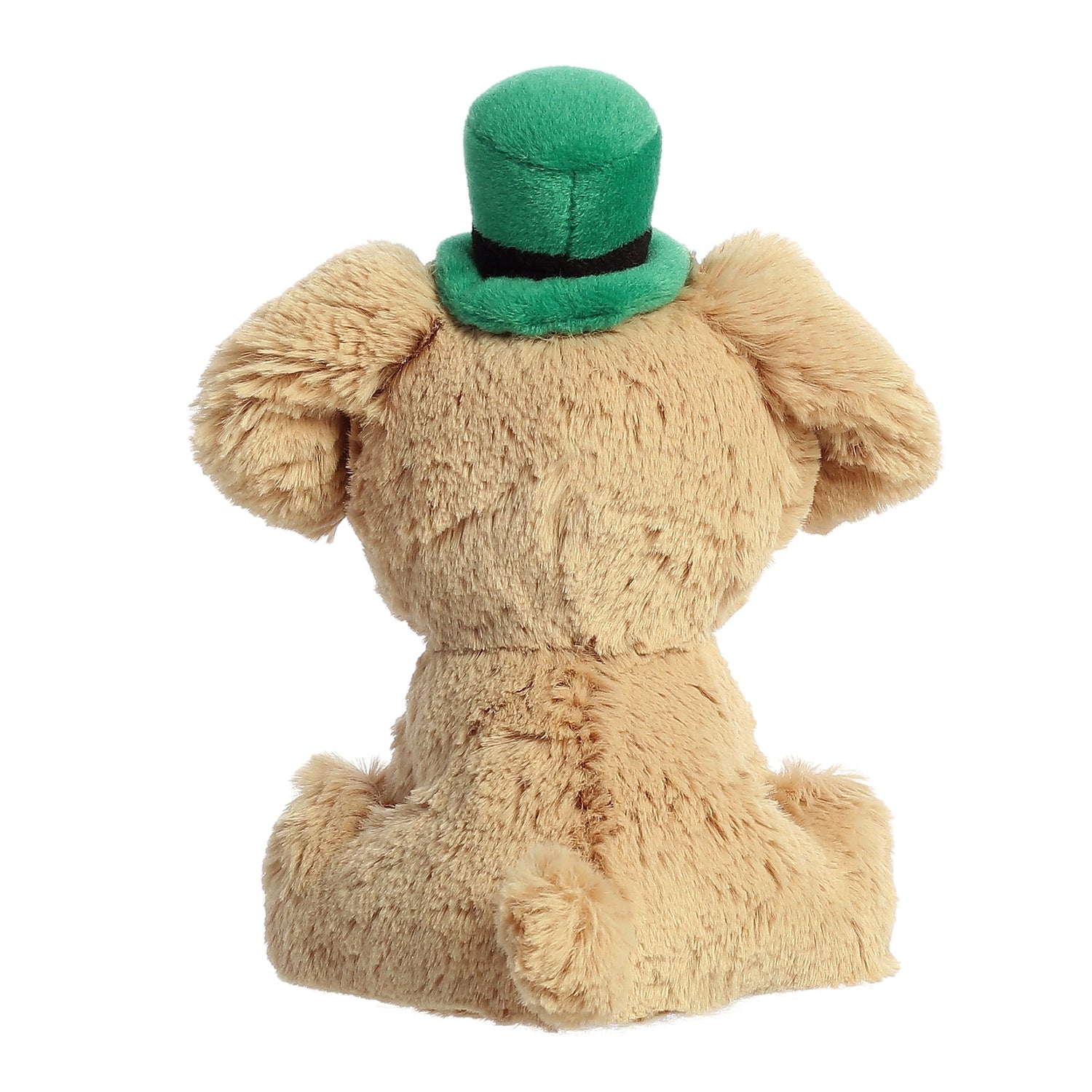 St. Patrick's Day Golden Lab Plush Toy Stuffed Animal, 6 in