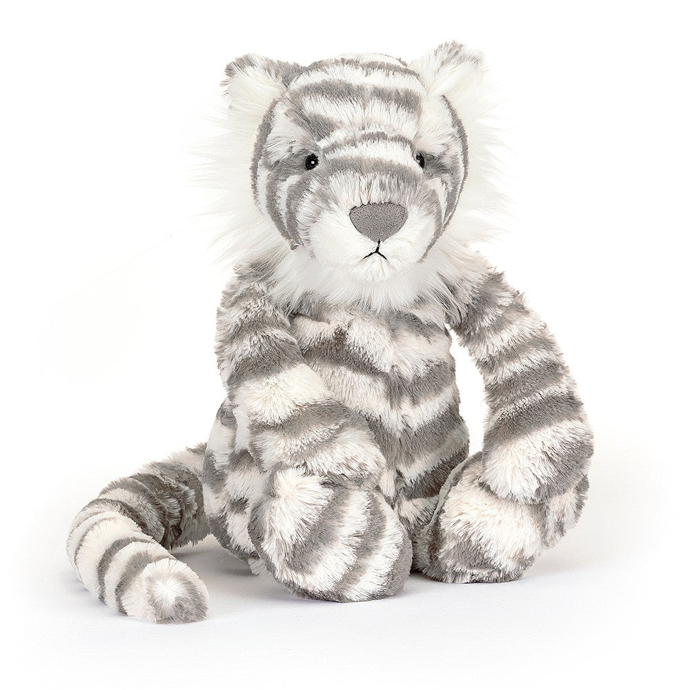 Bashful Snow Tiger (Medium) 31cm