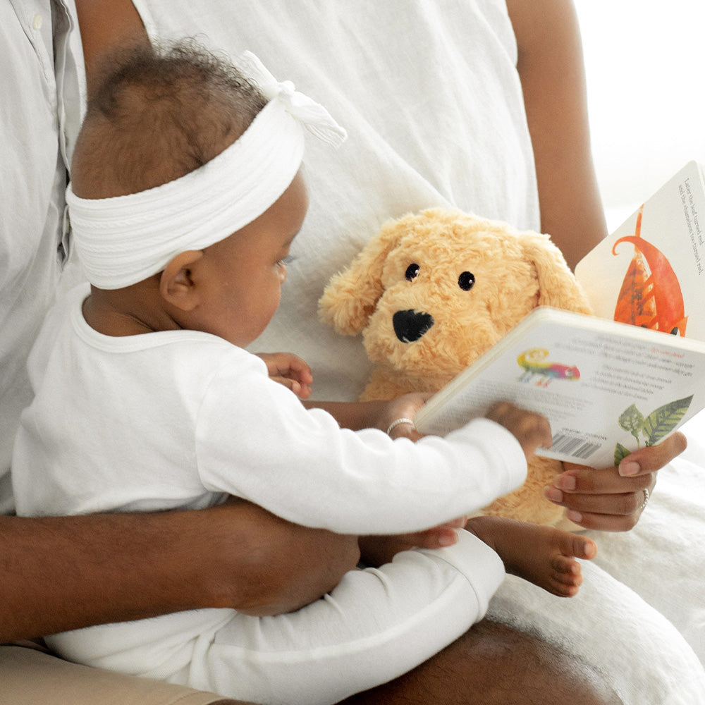 Unscented Golden Dog Heatable Plush