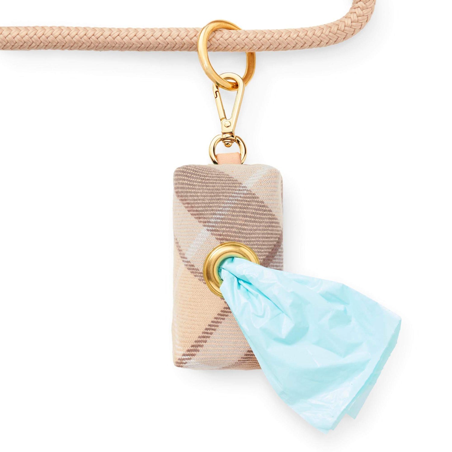 Plaid Flannel Poop Bag Holder