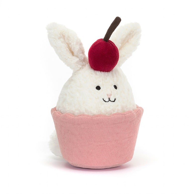 Dainty Dessert Bunny Cupcake 14cm