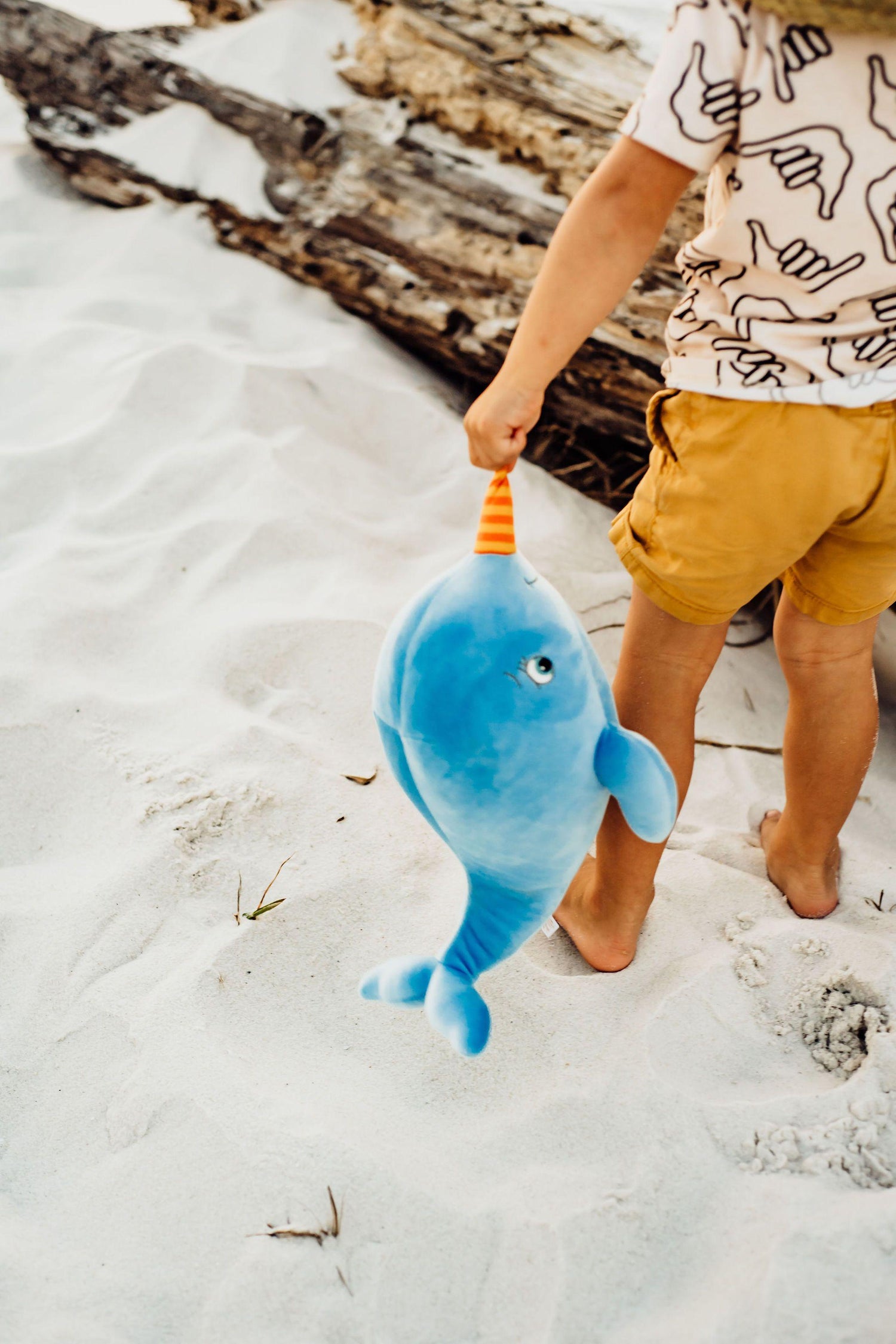 Wally Narwhal – Soft Plush Sea Toy, 15 Inch