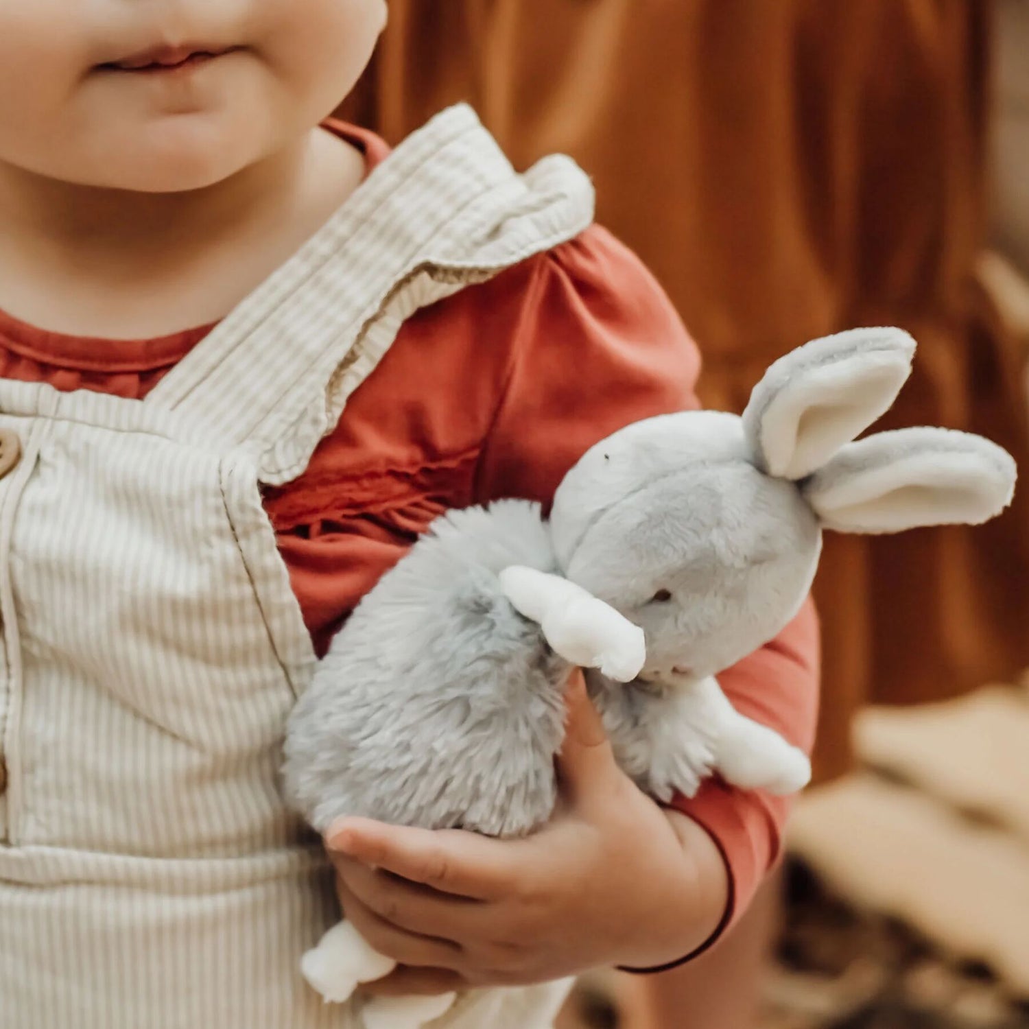 Roly Poly Bloom - Gray Bunny
