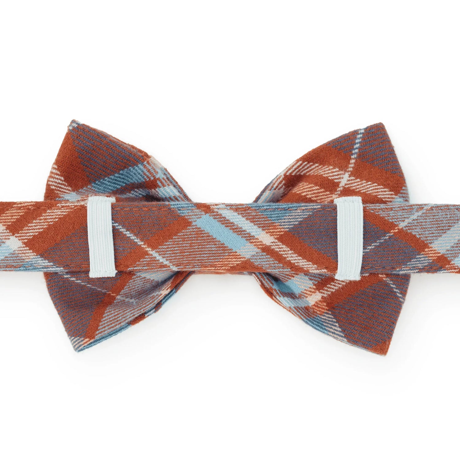 Plaid Dog Collar with Detachable Bow