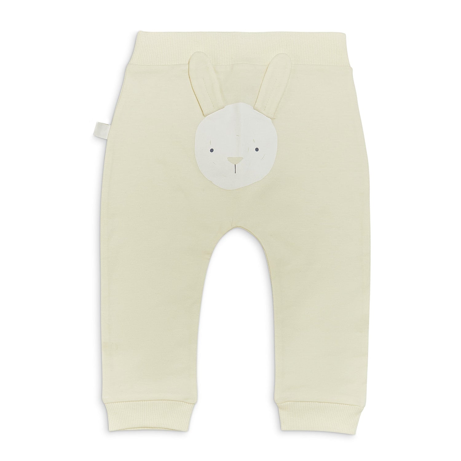 Organic Long Sleeve Bunny Pant Set - Sugar Cookie
