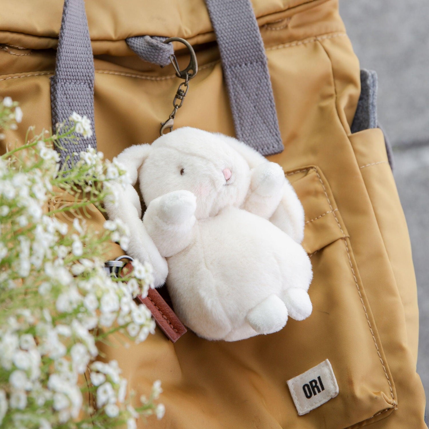 Nibble Bunny Bag Charm 7 Inches