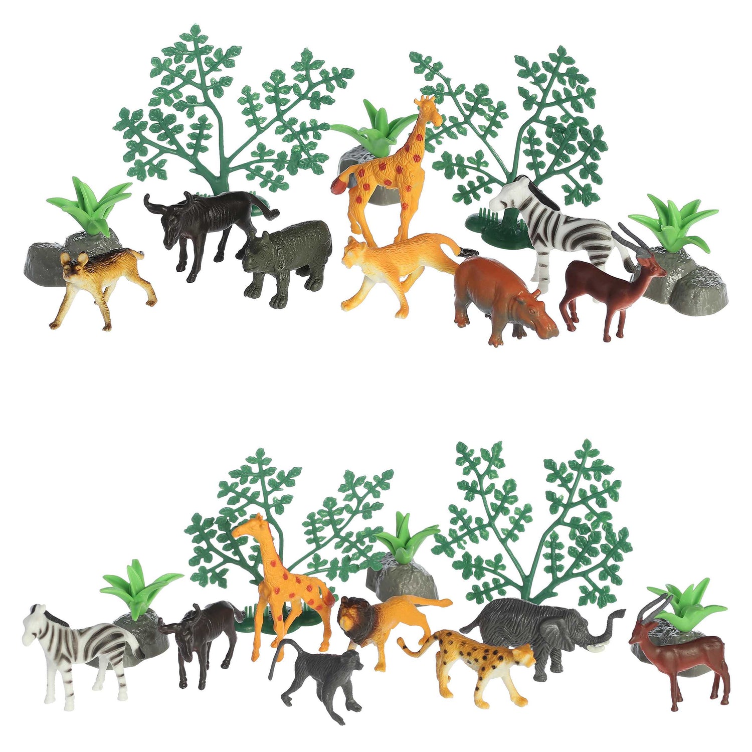 Toys - Habitat - Mini Safari Play Figures