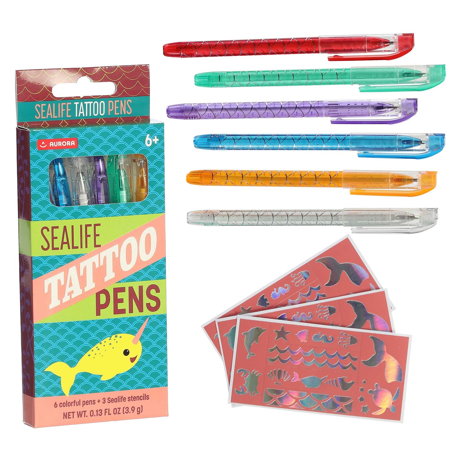 Toys - Sealife Tattoo Pens