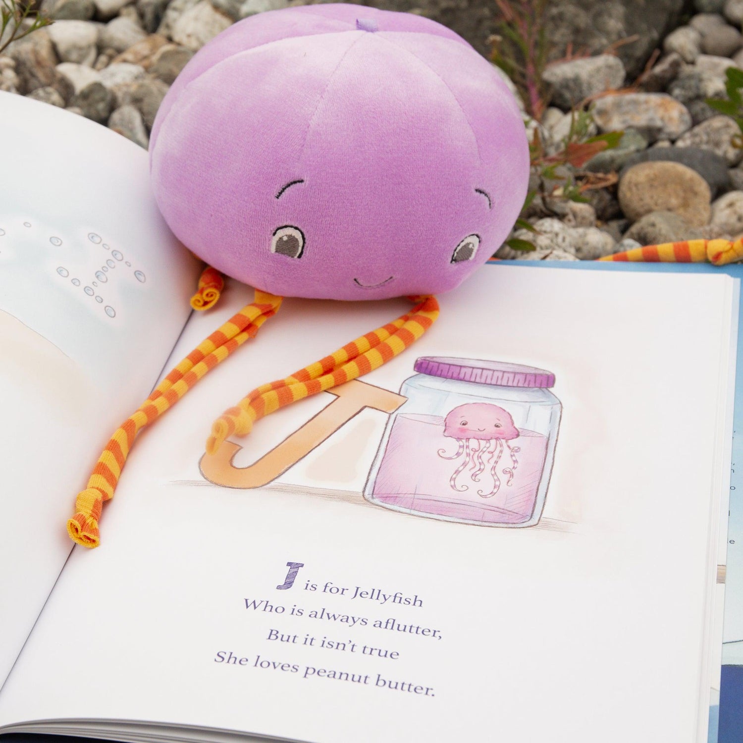 Weegee Jelly fish – Soft Plush Sea Toy, 8 Inch