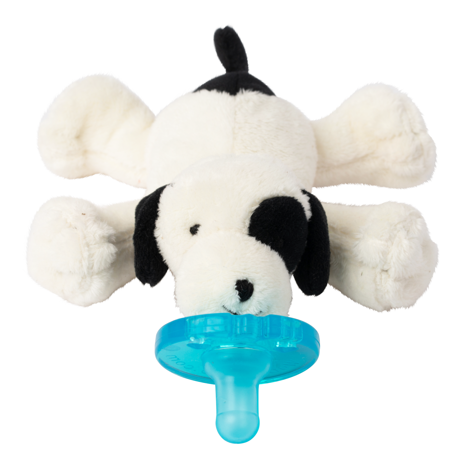 WubbaNub - Black and White Puppy