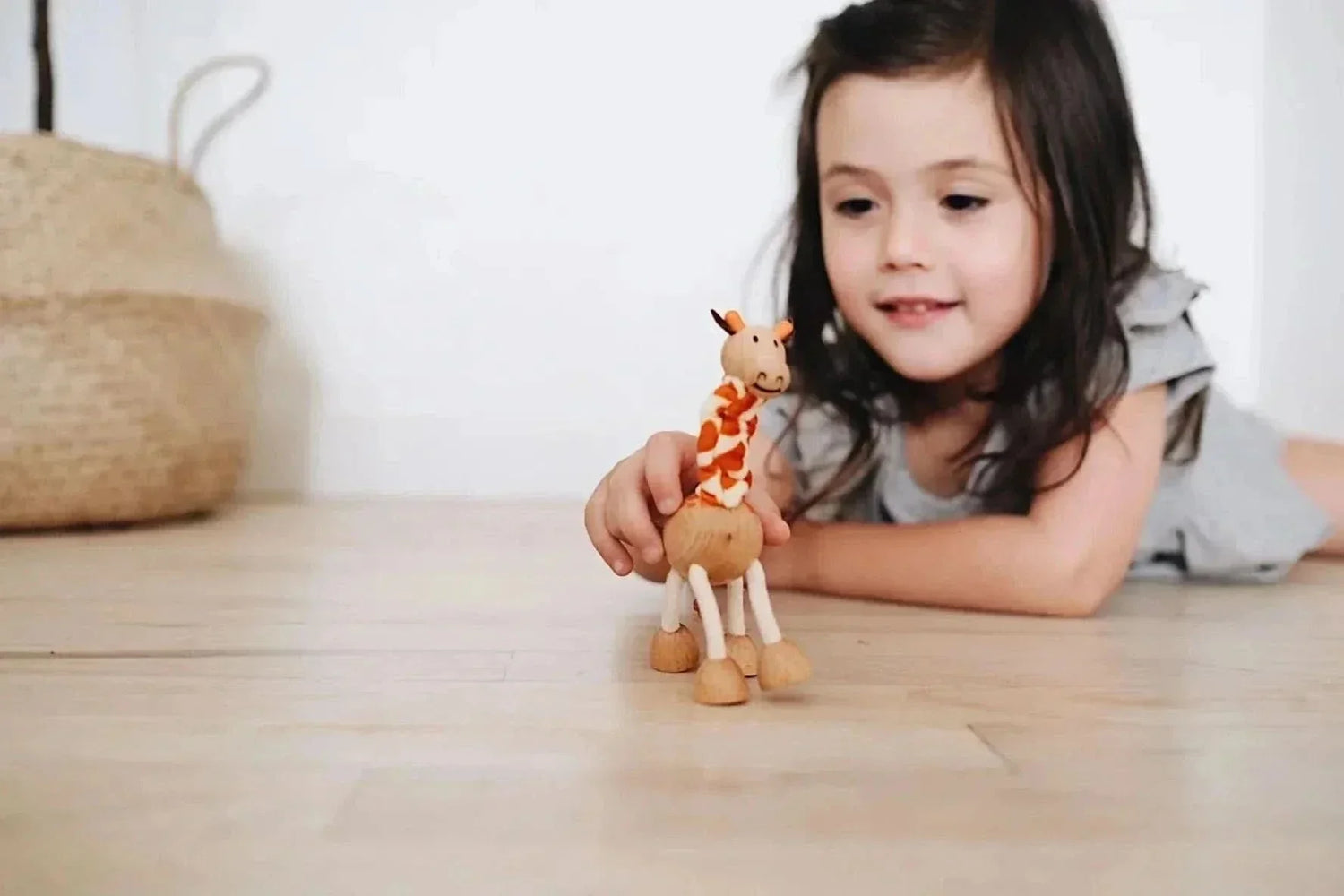 Wooden Giraffe Toy - Waydiy