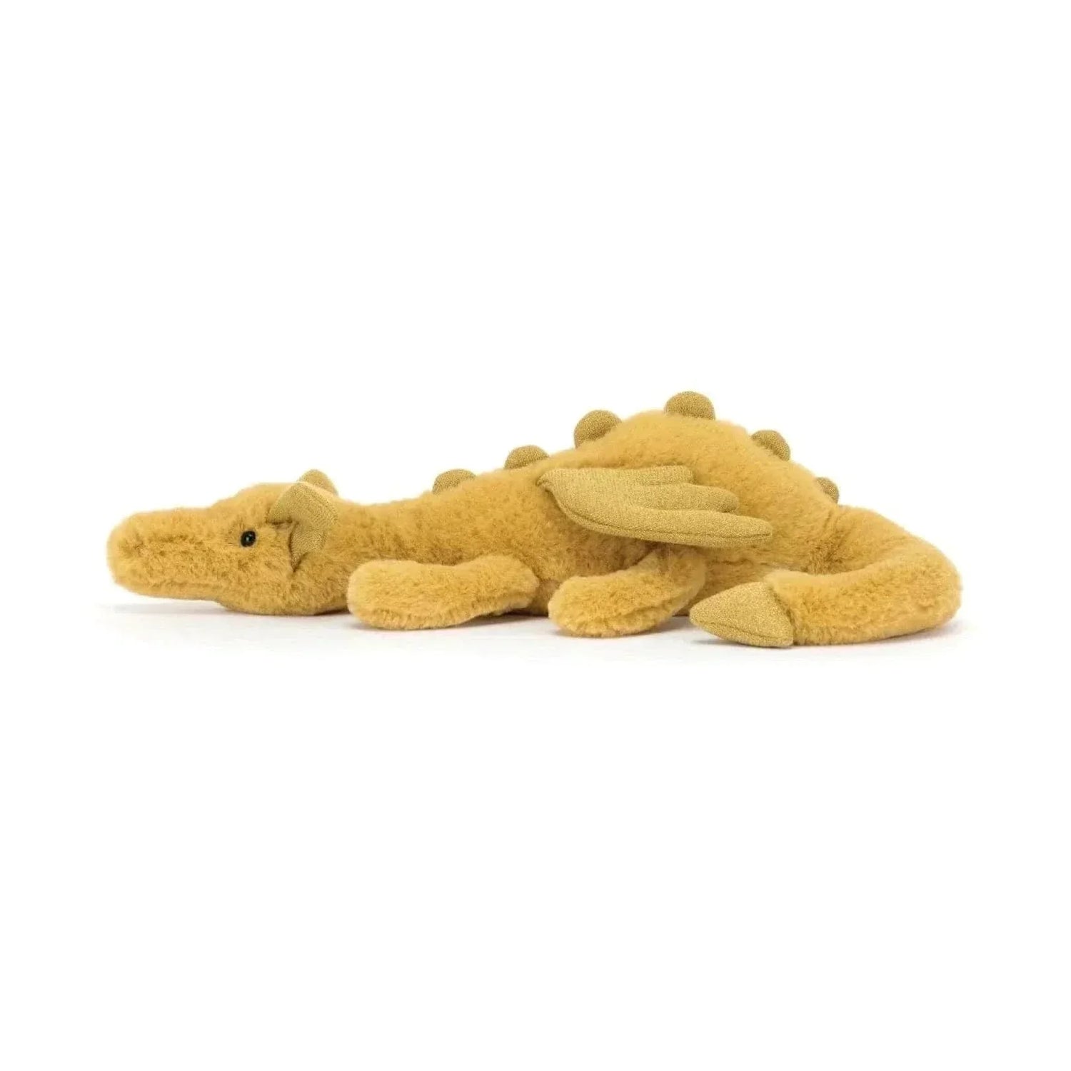 Plush Golden Dragon Soft Toy – 30cm - Waydiy