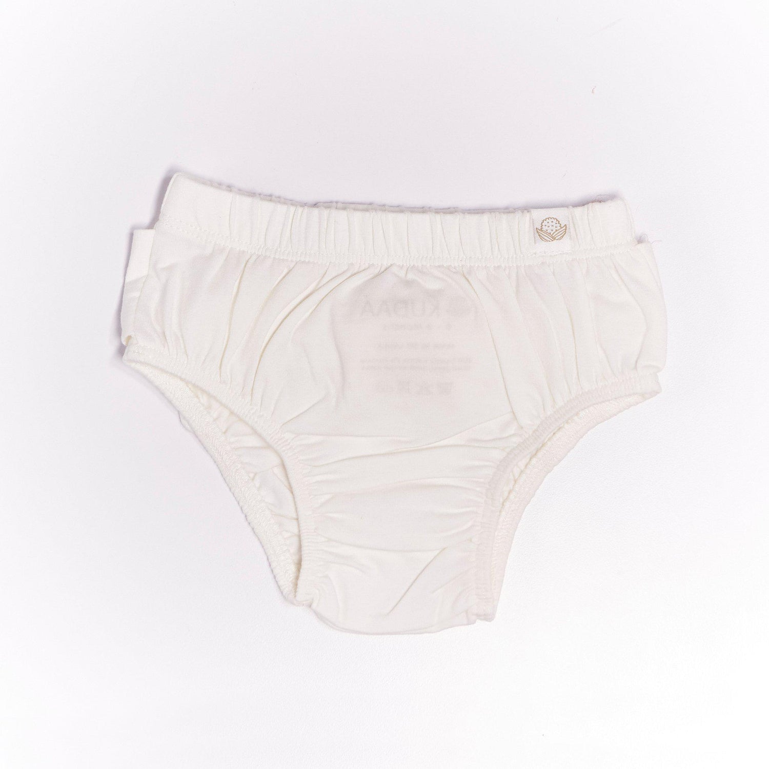 Organic Bow-Tu-Ful Panty - Bunny White