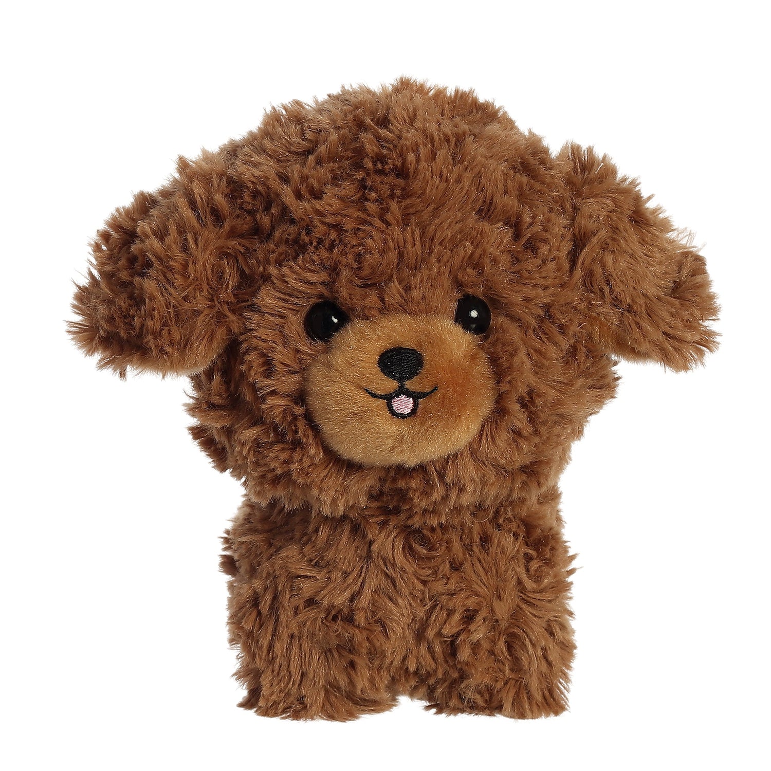 Teddy Pets Brown Poodle Plush Toy Stuffed Animal, 7 in