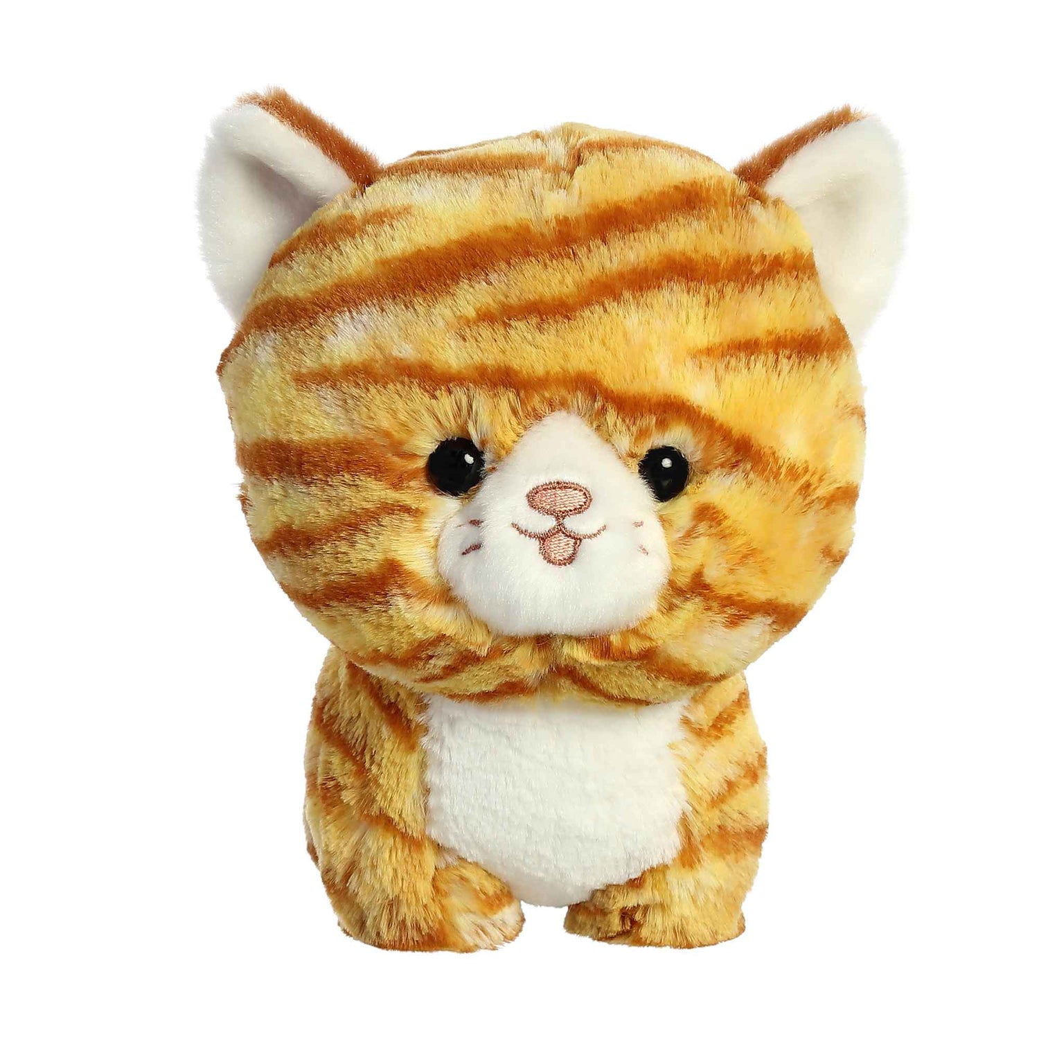 Teddy Pets Orange Tabby Cat Plush Toy Stuffed Animal, 7 in