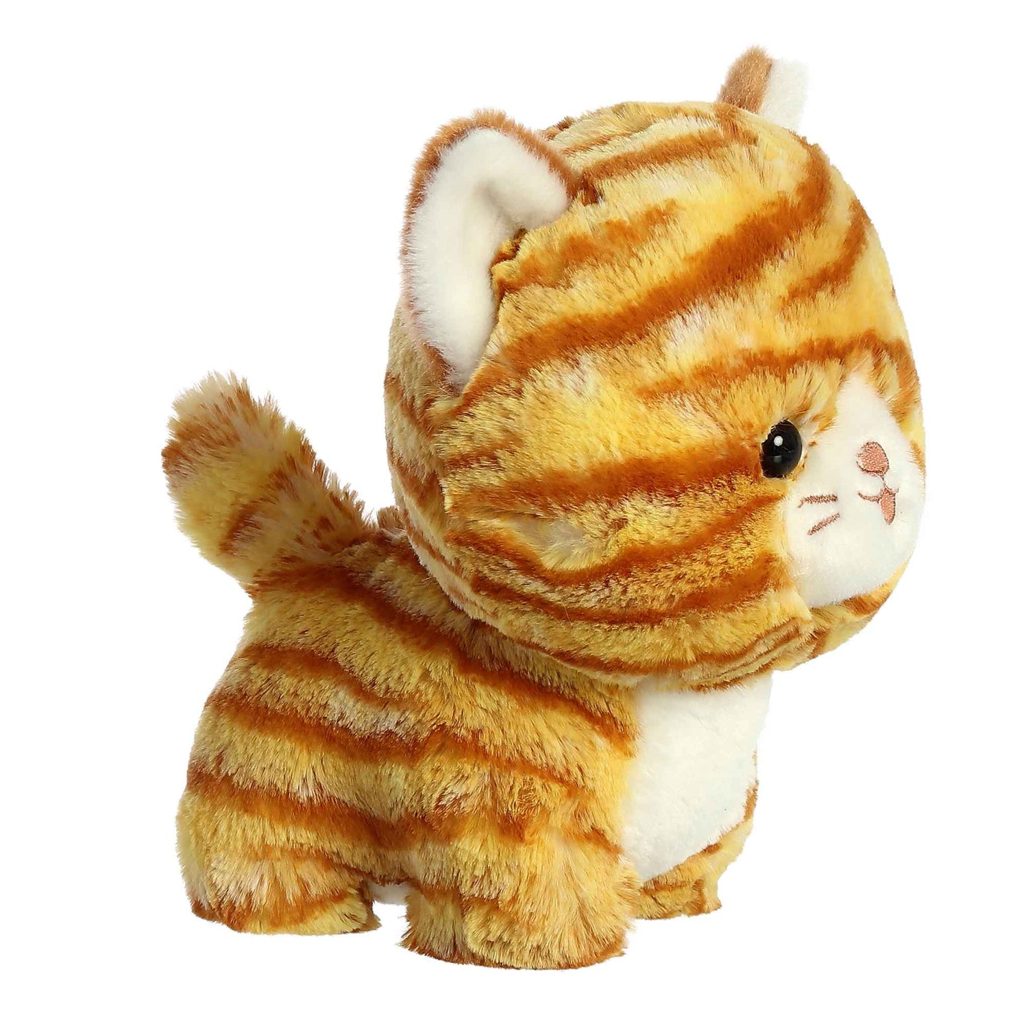 Teddy Pets Orange Tabby Cat Plush Toy Stuffed Animal, 7 in