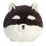 Teddy Pets Black N White Pom Plush Toy, 10 in