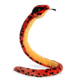 Snake Red Viper Plush Toy Stuffed Animal, 50 in